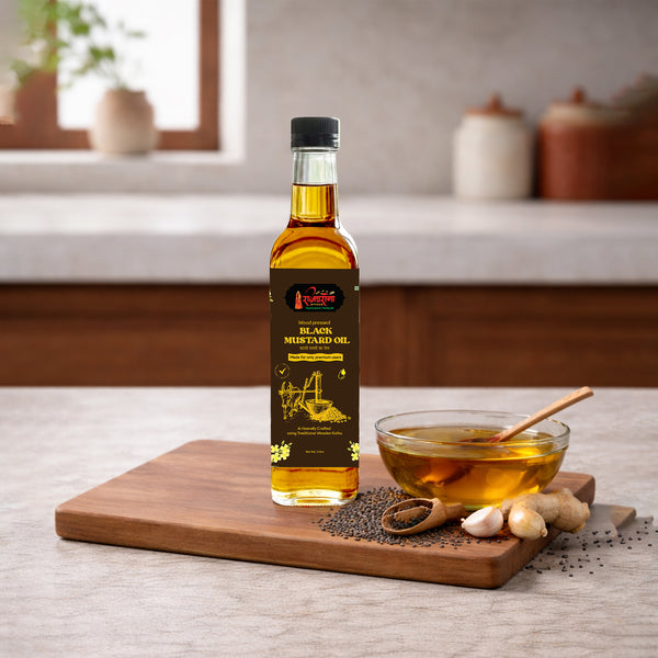 Rajgharana Sesame Oil (Til Oil) – Wood Pressed & Chemical Free (1L)