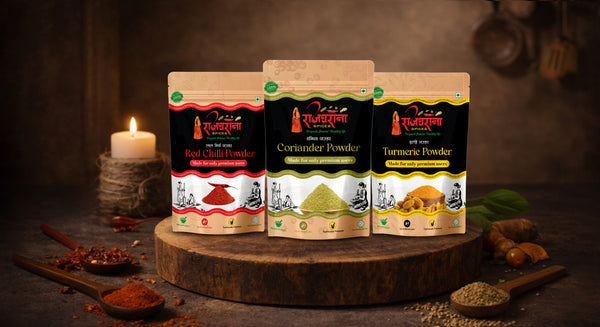 Rajgharana 3 Spices Combo Pure & Natural Everyday Masala Pack