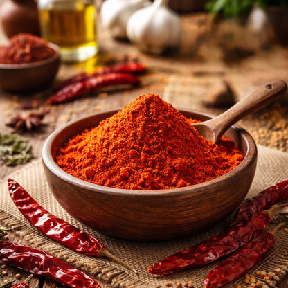 Rajgharana Red Chilli Powder – Pure, Spicy & Rich Color