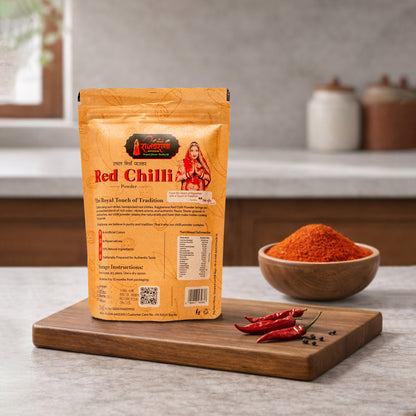 Rajgharana Red Chilli Powder – Pure, Spicy & Rich Color