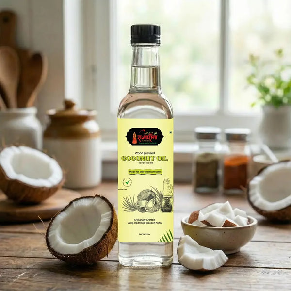 Rajgharana Coconut Oil Pure & Chemical Free (1L)